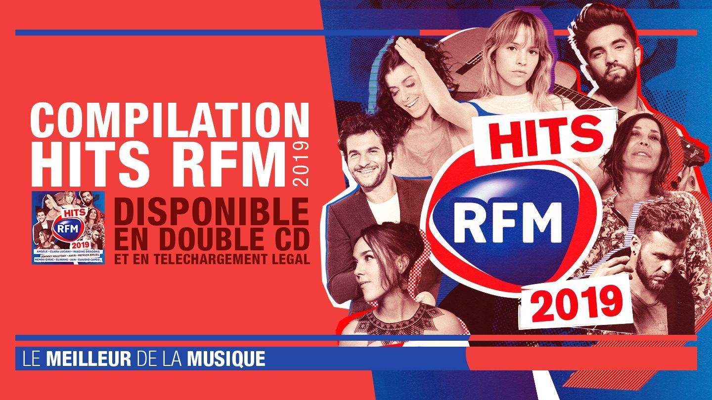 La compilation « Hits RFM 2019 » est disponible aujourd'hui!
