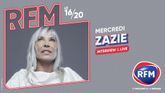 Zazie : invitée du 16/20 le 27/05