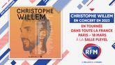 Christophe Willem en concert en 2023: découvrez toutes les dates de sa tournée !