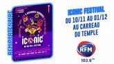 RFM partenaire de l'iconic festival à Paris du 10/11 au 01/12 