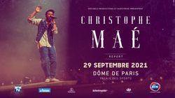Christophe Maé : son concert au Dôme de Paris se tiendra le 29 septembre 2021 !