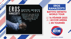 Eros Ramazzotti: RFM partenaire des 5 dates de sa tournée française ! 