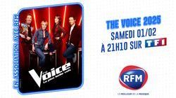 "The Voice, la plus belle voix" saison 2025, en association avec RFM 