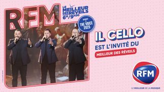 Le trio Il Cello, vainqueur de The Voice 2025, est l'invité du meilleur des réveils lundi 5 mai sur RFM. 