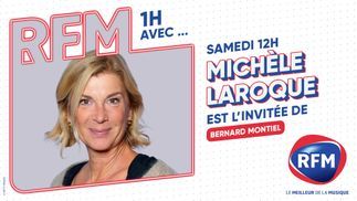 Michèle Laroque est l'invitée de Bernard Montiel samedi 22 mars sur RFM 