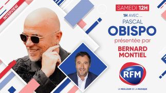 Samedi 11 septembre: Pascal Obispo est l'invité de Bernard Montiel 