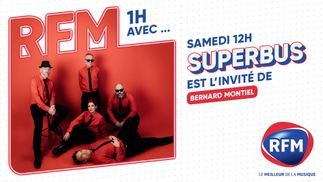 Superbus en interview avec Bernard Montiel