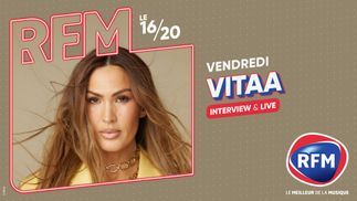 Vitaa : invitée du 16/20 le 06/02