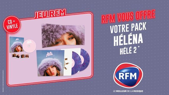Helena : RFM vous offre votre pack album CD + vinyle