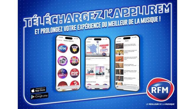 Application RFM : prolongez l'expérience du Meilleur de la Musique