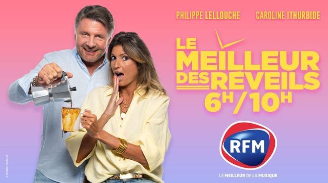 Le Meilleur des Réveils avec Philippe Lellouche et Caroline Ithurbide